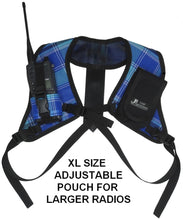 Load image into Gallery viewer, UHF Harness Double Shoulder Adult Blue