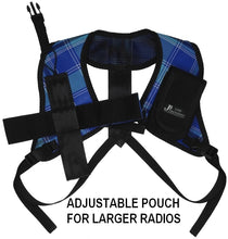 Load image into Gallery viewer, UHF Harness Double Shoulder Adult Blue