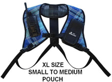 Load image into Gallery viewer, UHF Harness Double Shoulder Adult Blue