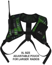 Load image into Gallery viewer, UHF Harness Double Shoulder Adult Green
