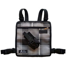 Load image into Gallery viewer, UHF radio chest harness grey