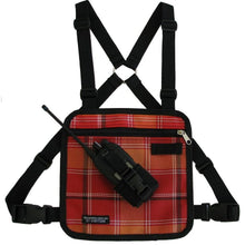 Load image into Gallery viewer, UHF radio chest harness orange