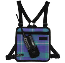 Load image into Gallery viewer, turquoise uhf radio harness