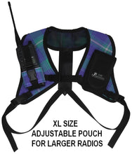 Load image into Gallery viewer, UHF Harness Double Shoulder Adult Turquoise