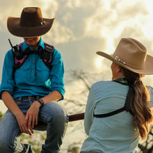 Load image into Gallery viewer, uhf radio harness for women