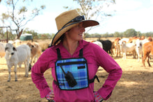 Load image into Gallery viewer, UHF Harness Chest Adult Blue
