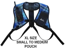 Load image into Gallery viewer, UHF Harness Double Shoulder Adult Blue
