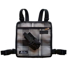 Load image into Gallery viewer, UHF radio chest harness grey
