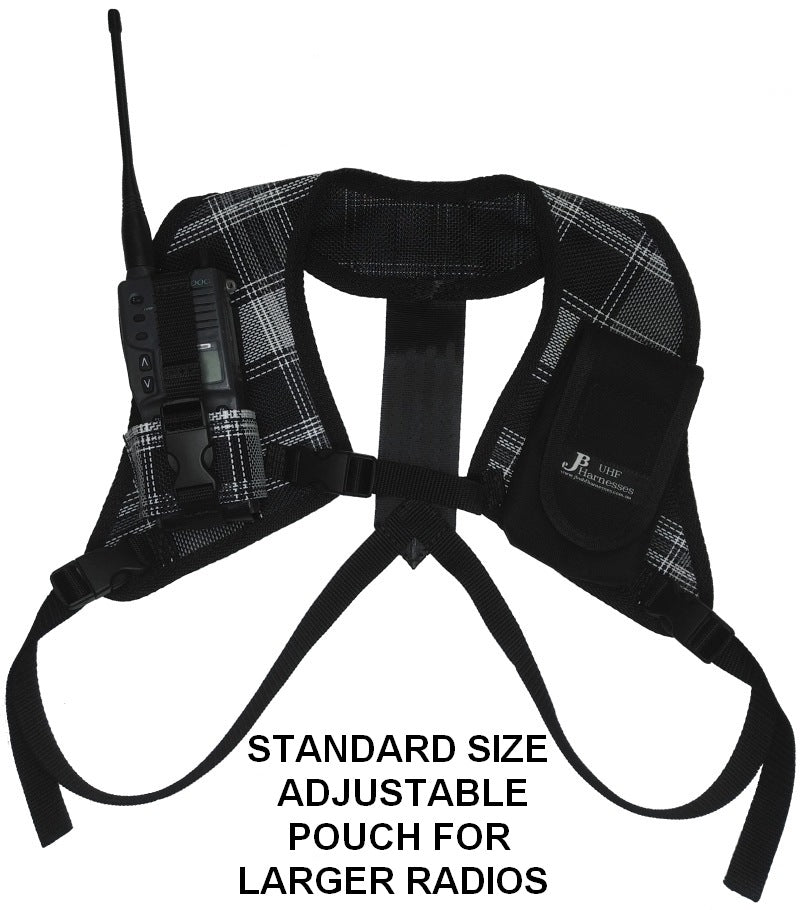 Hands Free Radio chest harness for Pro &UHF radios Black RCH 101 XXL Size